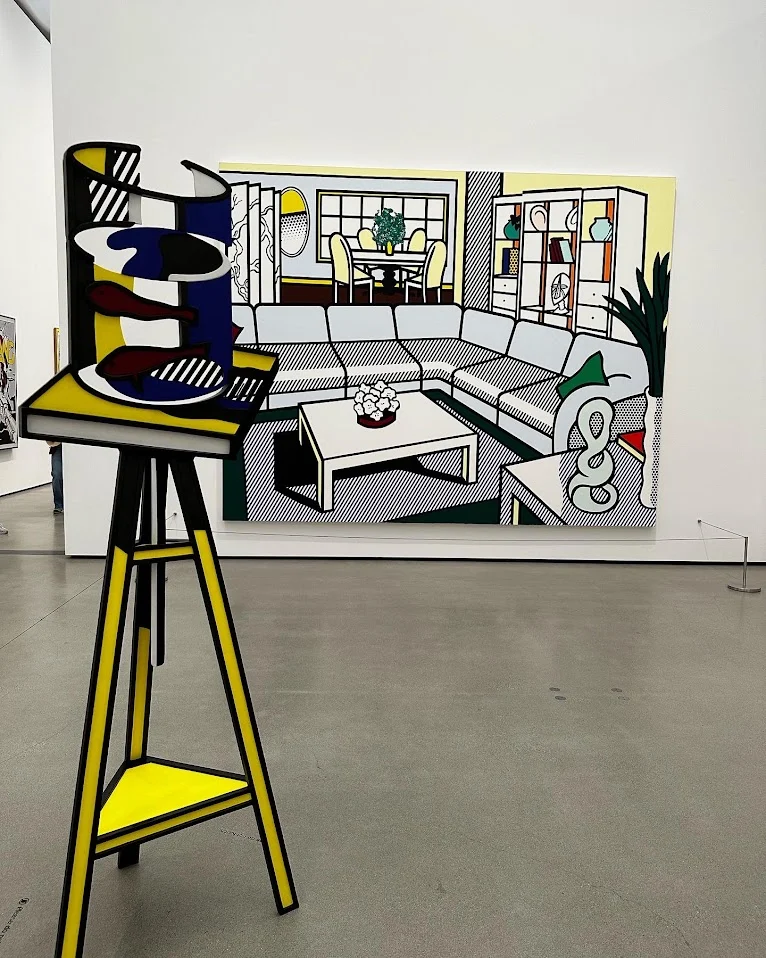 Playing with perspective at The Broad