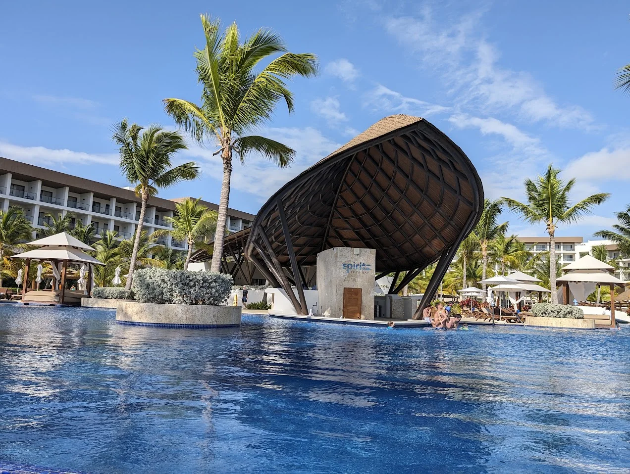 Spiritz pool bar at Hyatt Ziva Cap Cana