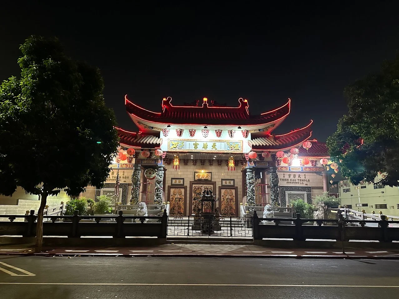 Thien Hau Temple in Los Angeles Chinatown